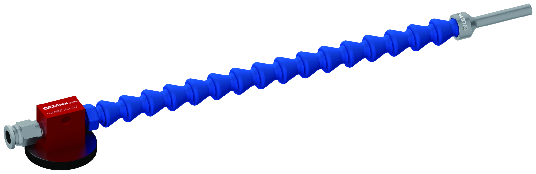 OILTANK KOREA 로고가 표시된 Flexible Nozzle